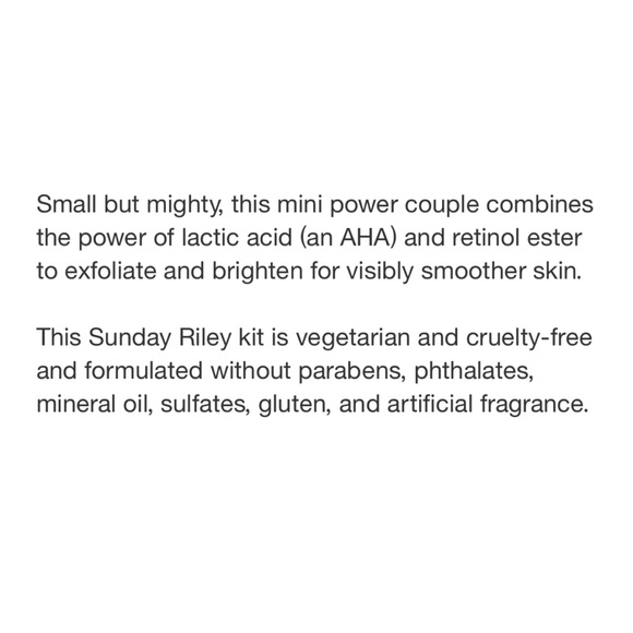 NEW Sunday Riley Power Couple Set - Picture 6 of 8